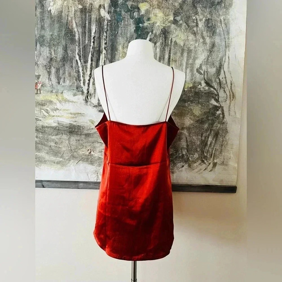 Daya by Zendaya Satin Slip Top in Copper Size XL $49 - Picture 3 of 7
